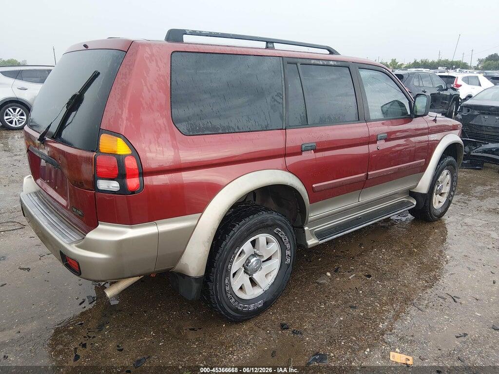 JA4LS31H61P053916 2001 MITSUBISHI MONTERO SPORT photo no. 4
