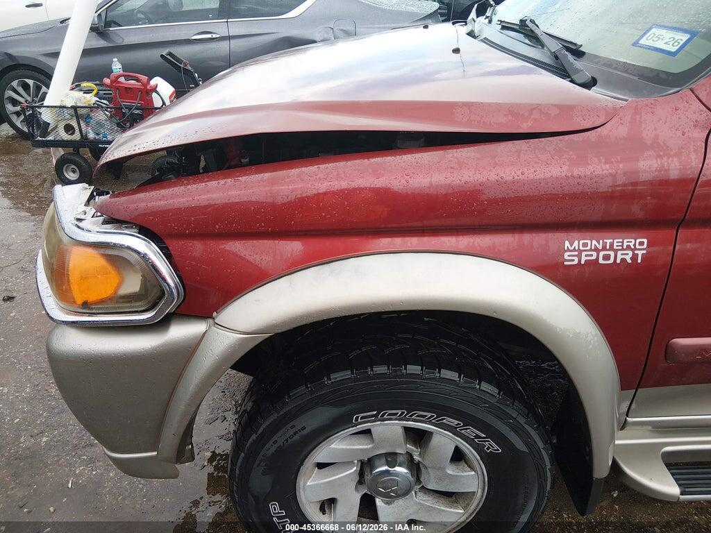 JA4LS31H61P053916 2001 MITSUBISHI MONTERO SPORT photo no. 6
