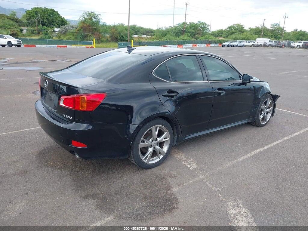 JTHBK262995095681 2009 LEXUS IS 250 photo no. 4
