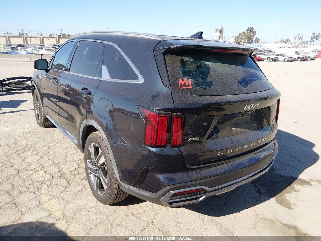 KNDRJDLH4N5069331 2022 KIA SORENTO PLUG-IN HYBRID photo no. 3