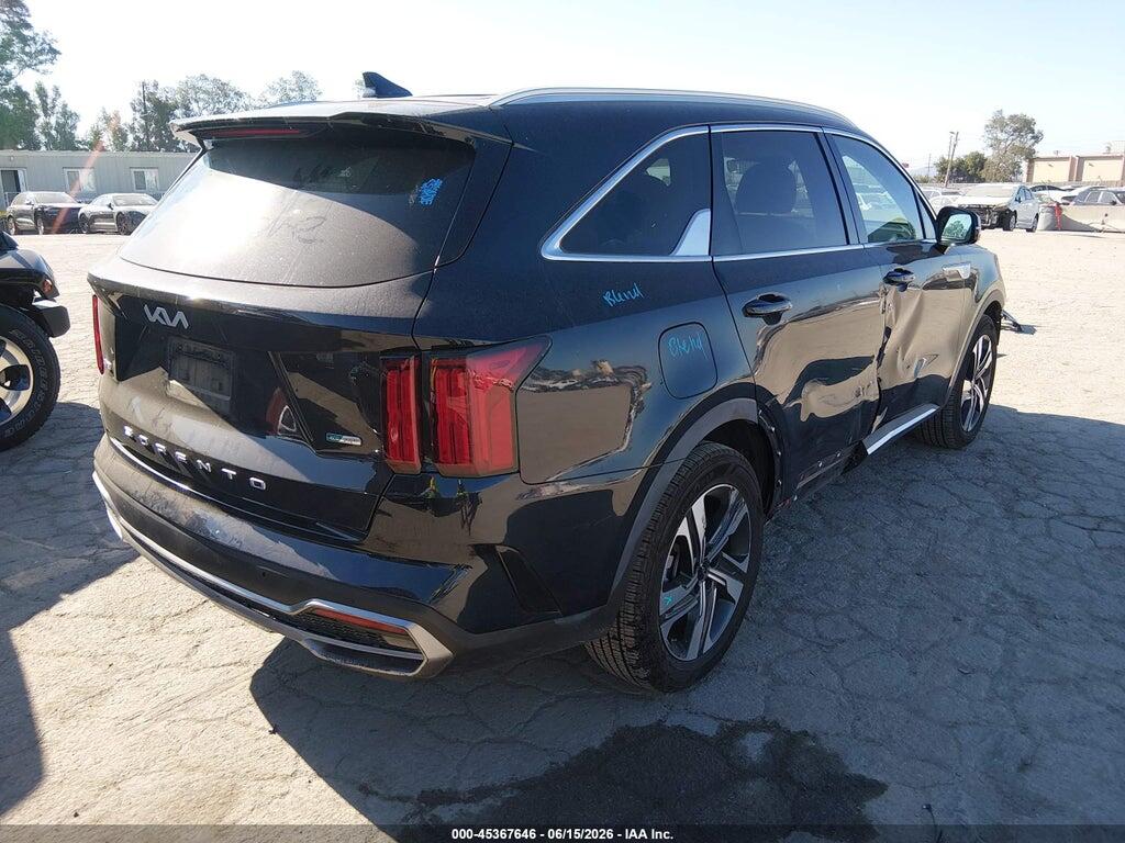 KNDRJDLH4N5069331 2022 KIA SORENTO PLUG-IN HYBRID photo no. 4
