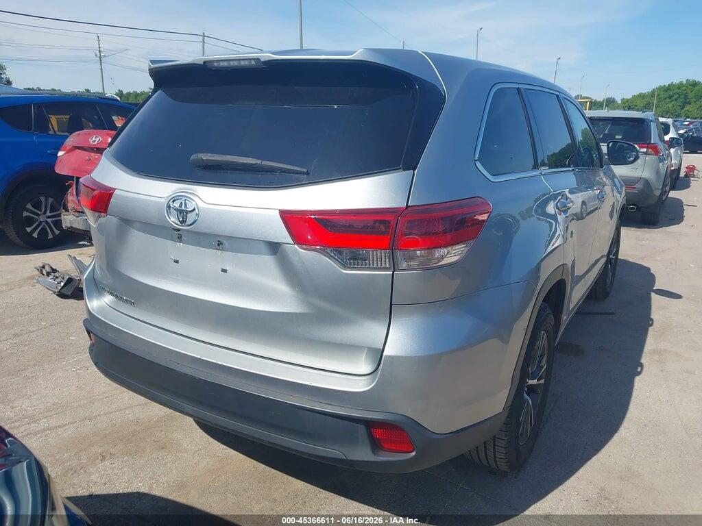 5TDZZRFH4JS238592 2018 TOYOTA HIGHLANDER photo no. 4
