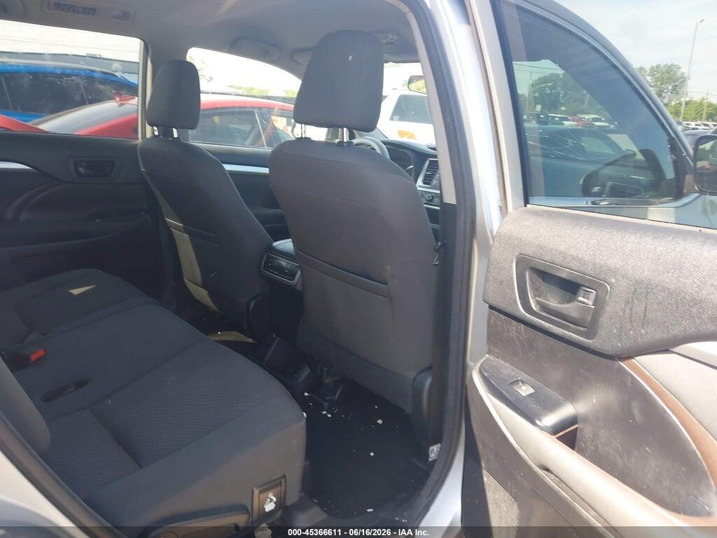 5TDZZRFH4JS238592 2018 TOYOTA HIGHLANDER photo no. 8