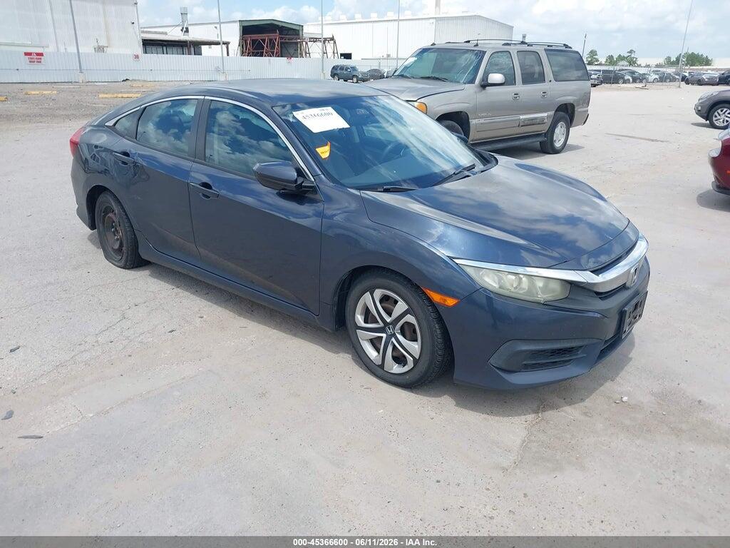 19XFC2F55GE019399 2016 HONDA CIVIC photo no. 1