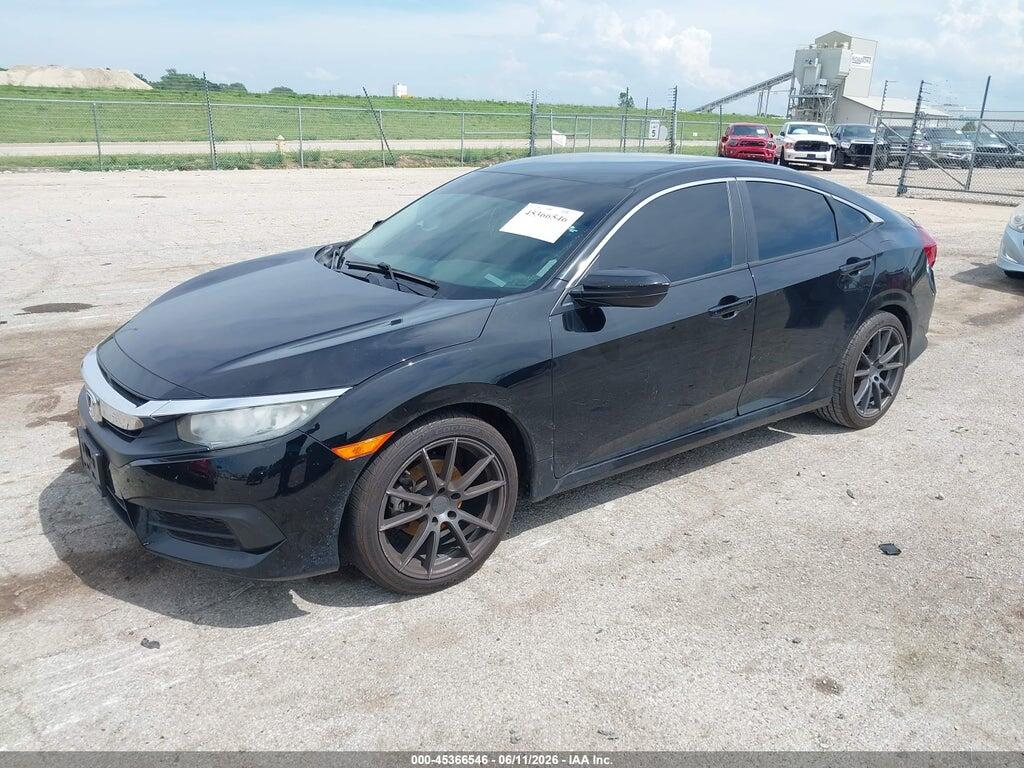 19XFC2F52GE026021 2016 HONDA CIVIC photo no. 2