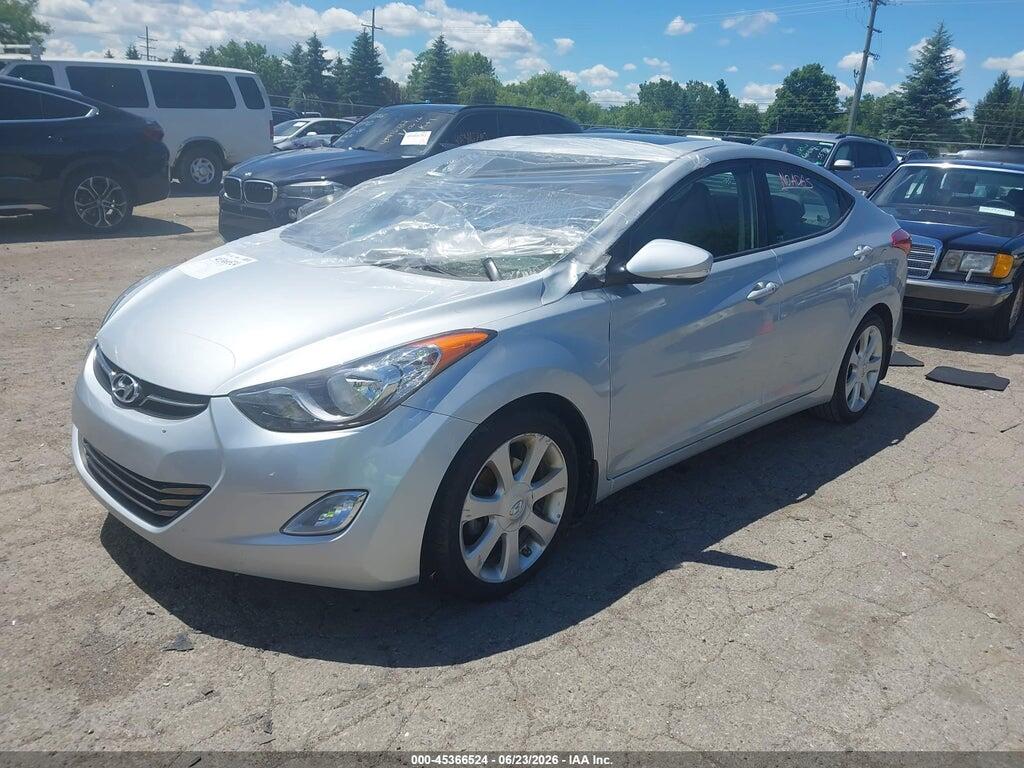 5NPDH4AE4DH309328 2013 HYUNDAI ELANTRA photo no. 2