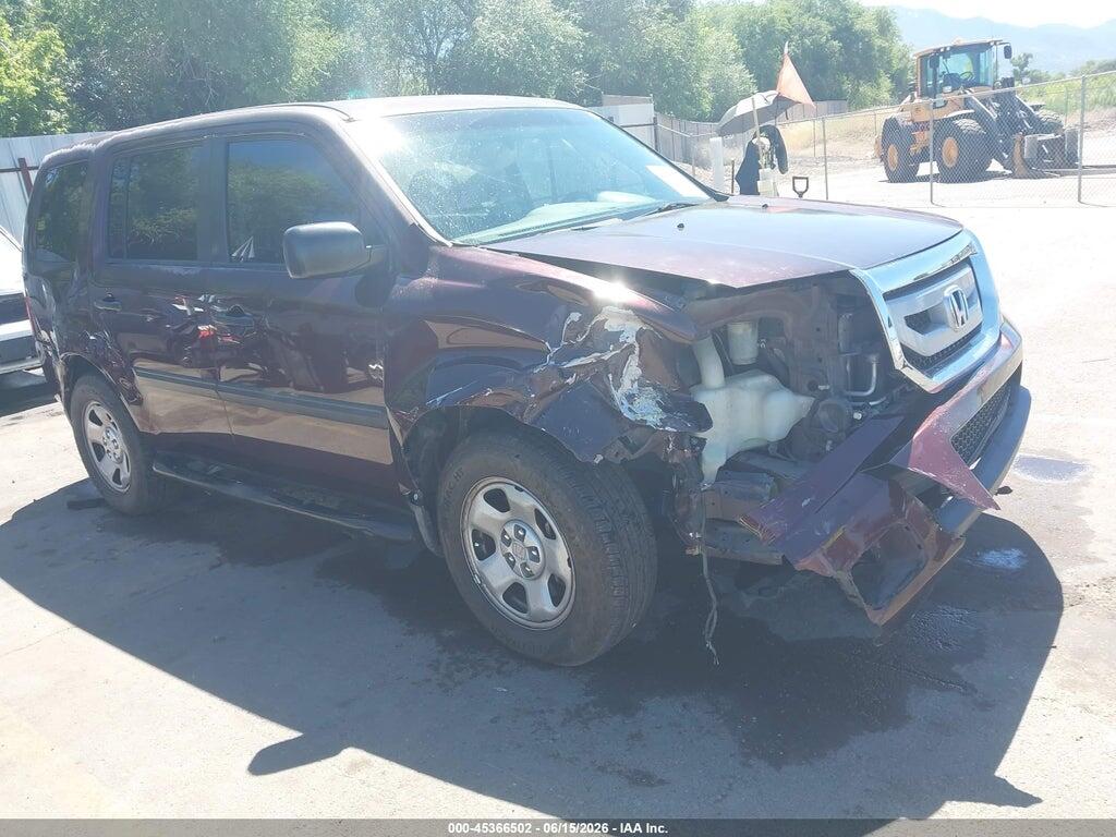 5FNYF3H27AB010598 2010 HONDA PILOT photo no. 1