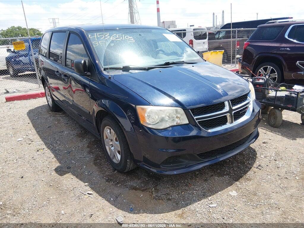 2C4RDGBG5DR507583 2013 DODGE GRAND CARAVAN photo no. 1