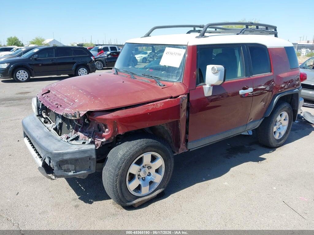 JTEBU11F08K019729 2008 TOYOTA FJ CRUISER photo no. 2