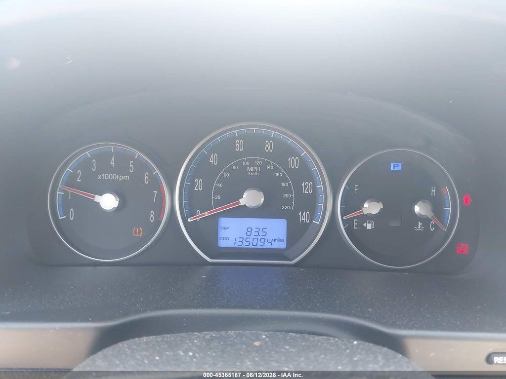 5NMSH13E29H296084 2009 HYUNDAI SANTA FE photo no. 7