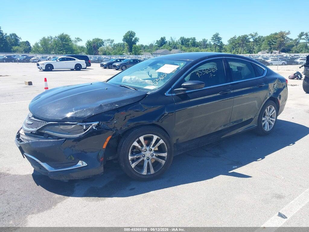 1C3CCCAB3FN571326 2015 CHRYSLER 200 photo no. 2