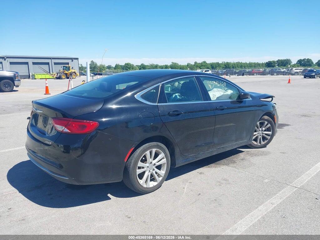 1C3CCCAB3FN571326 2015 CHRYSLER 200 photo no. 4