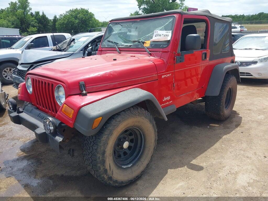 1J4FA49S33P320082 2003 JEEP WRANGLER photo no. 2