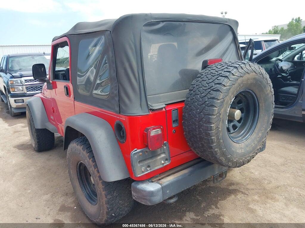 1J4FA49S33P320082 2003 JEEP WRANGLER photo no. 3