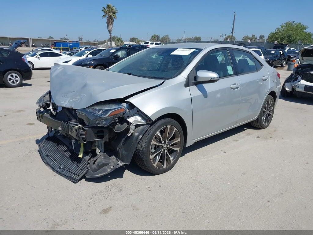 5YFBURHE0KP902433 2019 TOYOTA COROLLA photo no. 2