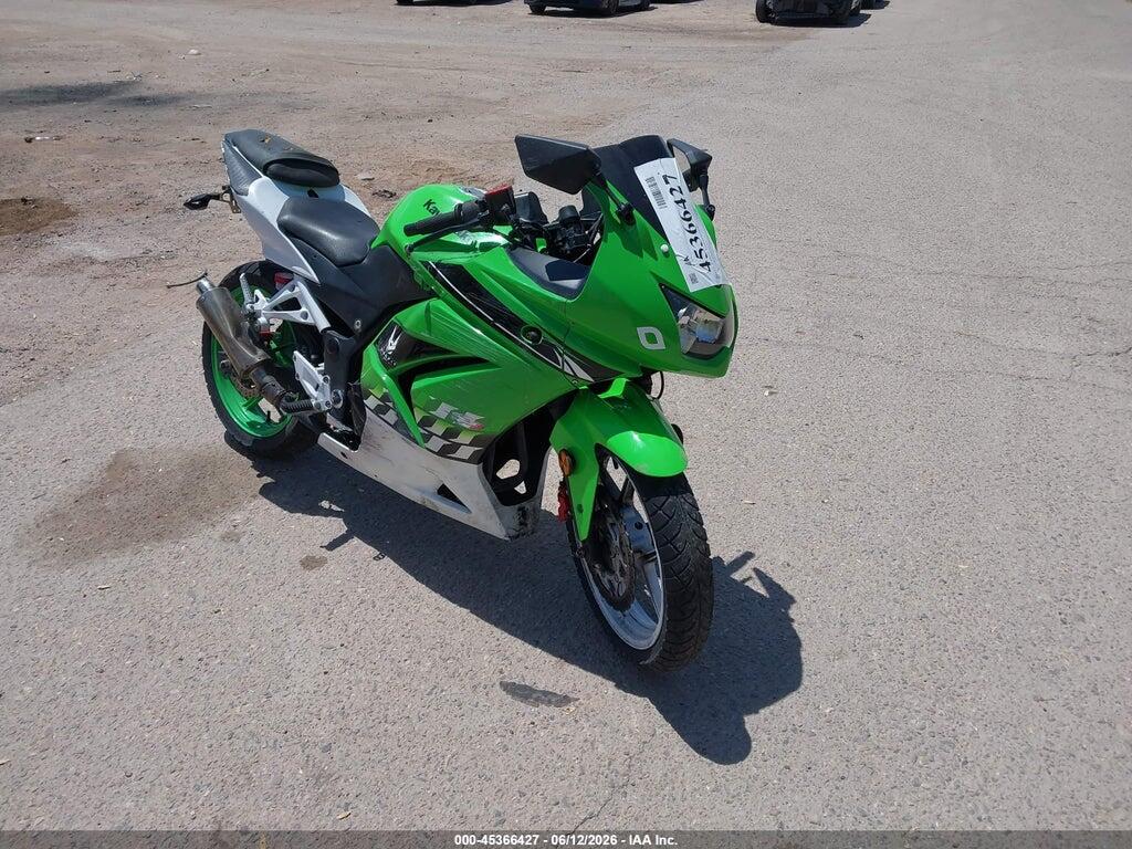 JKAEXMJ13ADA59440 2010 KAWASAKI EX250 photo no. 1