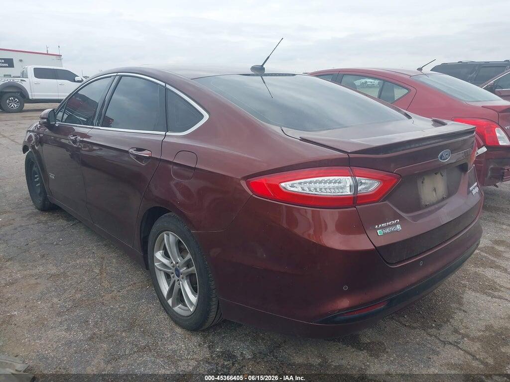 3FA6P0SU7GR241494 2016 FORD FUSION ENERGI photo no. 3