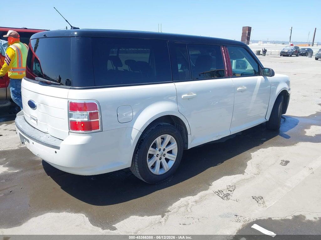 2FMGK5BCXABB06190 2010 FORD FLEX photo no. 4