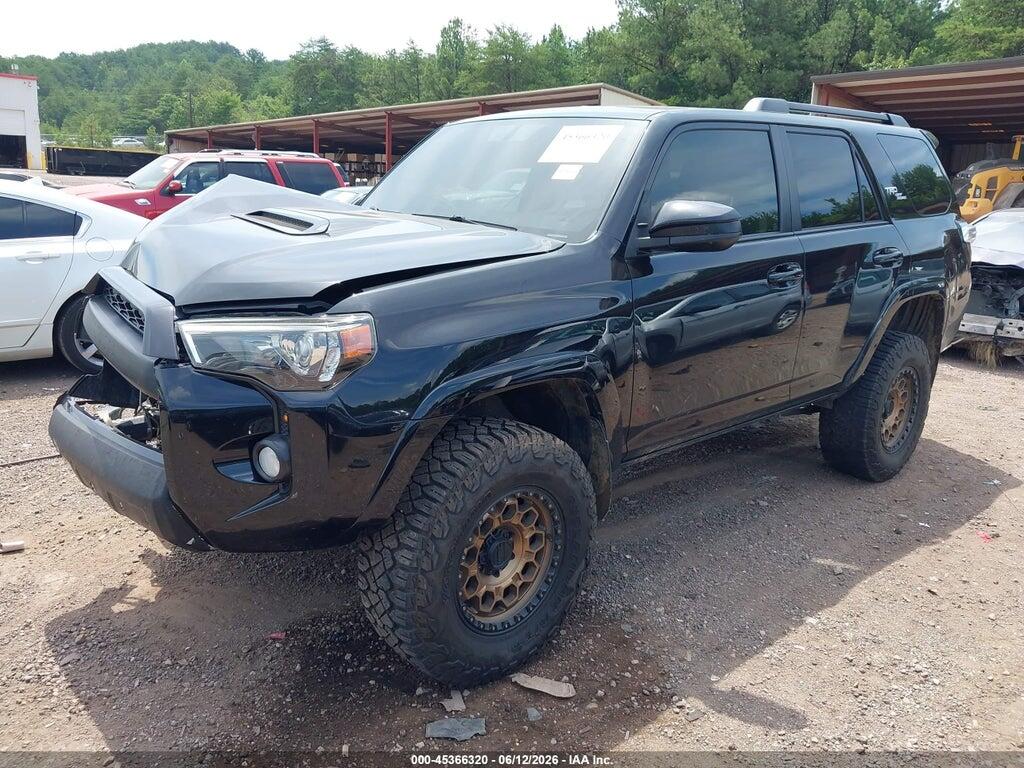 JTEBU5JR2K5665166 2019 TOYOTA 4RUNNER photo no. 2