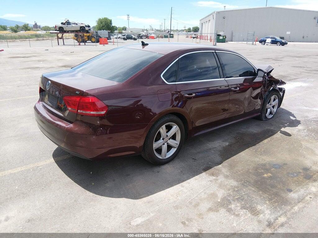 1VWBP7A38DC104646 2013 VOLKSWAGEN PASSAT photo no. 4