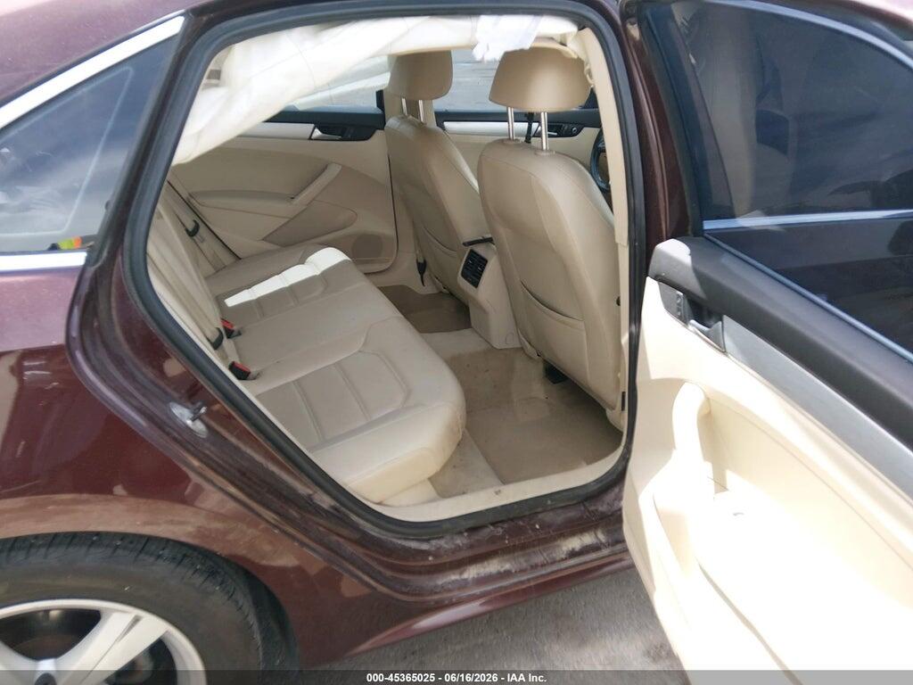 1VWBP7A38DC104646 2013 VOLKSWAGEN PASSAT photo no. 8