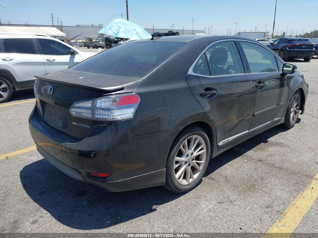JTHBB1BA4A2016219 2010 LEXUS HS 250H photo no. 4