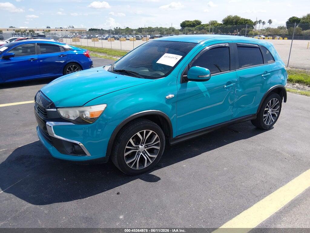 JA4AP3AU2GZ061188 2016 MITSUBISHI OUTLANDER SPORT photo no. 2