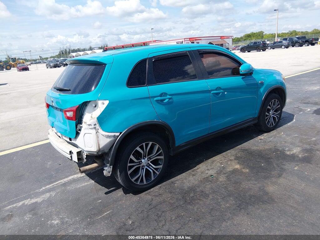 JA4AP3AU2GZ061188 2016 MITSUBISHI OUTLANDER SPORT photo no. 4