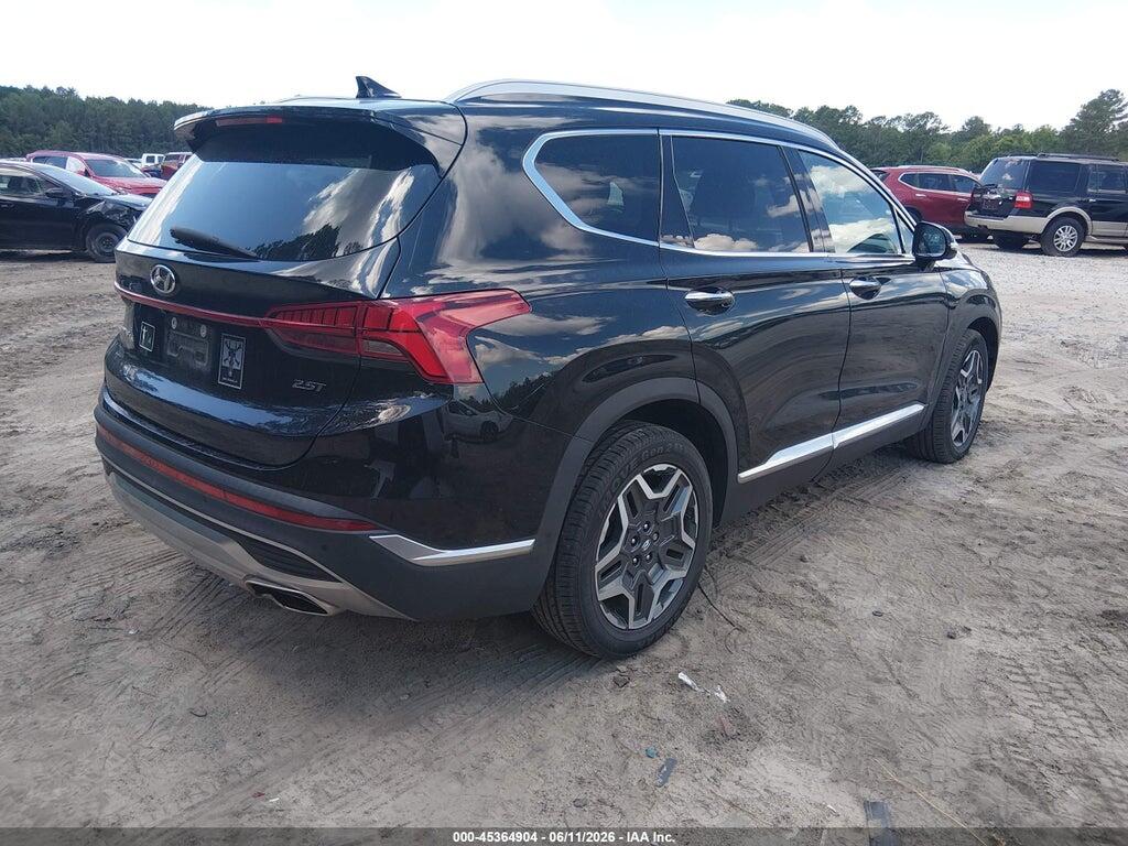5NMS44AL0MH322222 2021 HYUNDAI SANTA FE photo no. 4