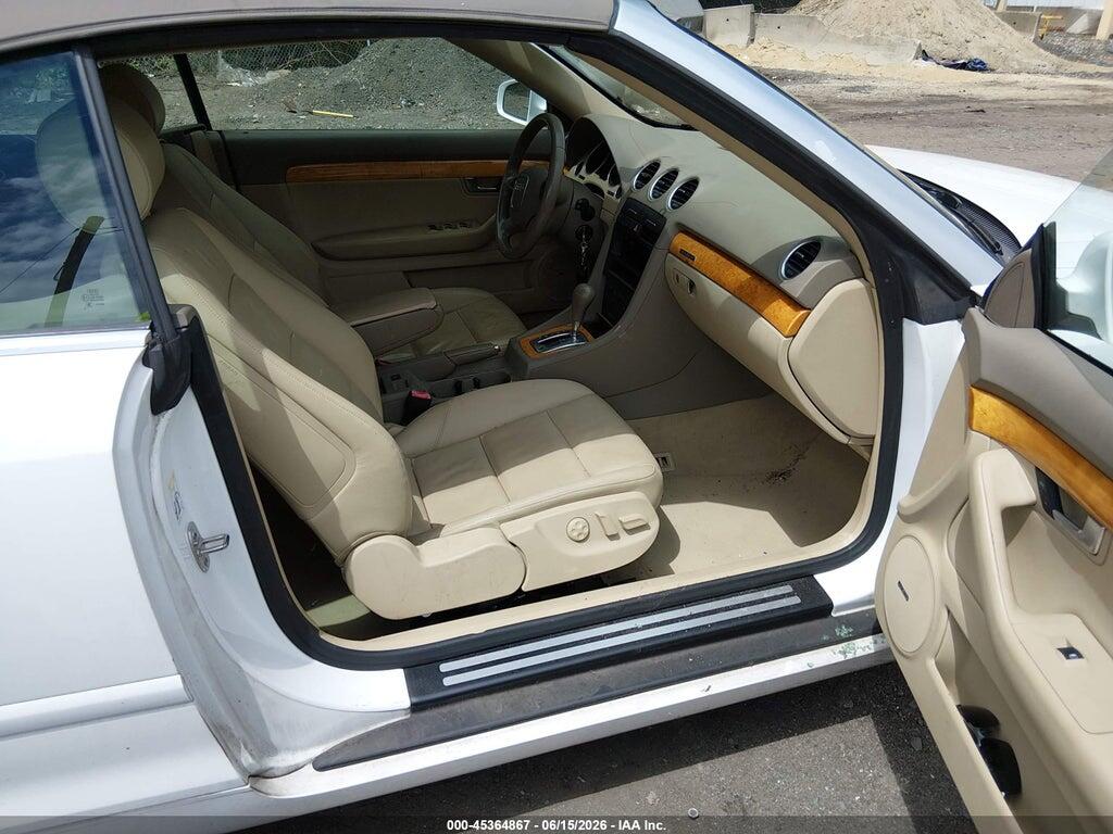 WAUDF48H69K011293 2009 AUDI A4 photo no. 5
