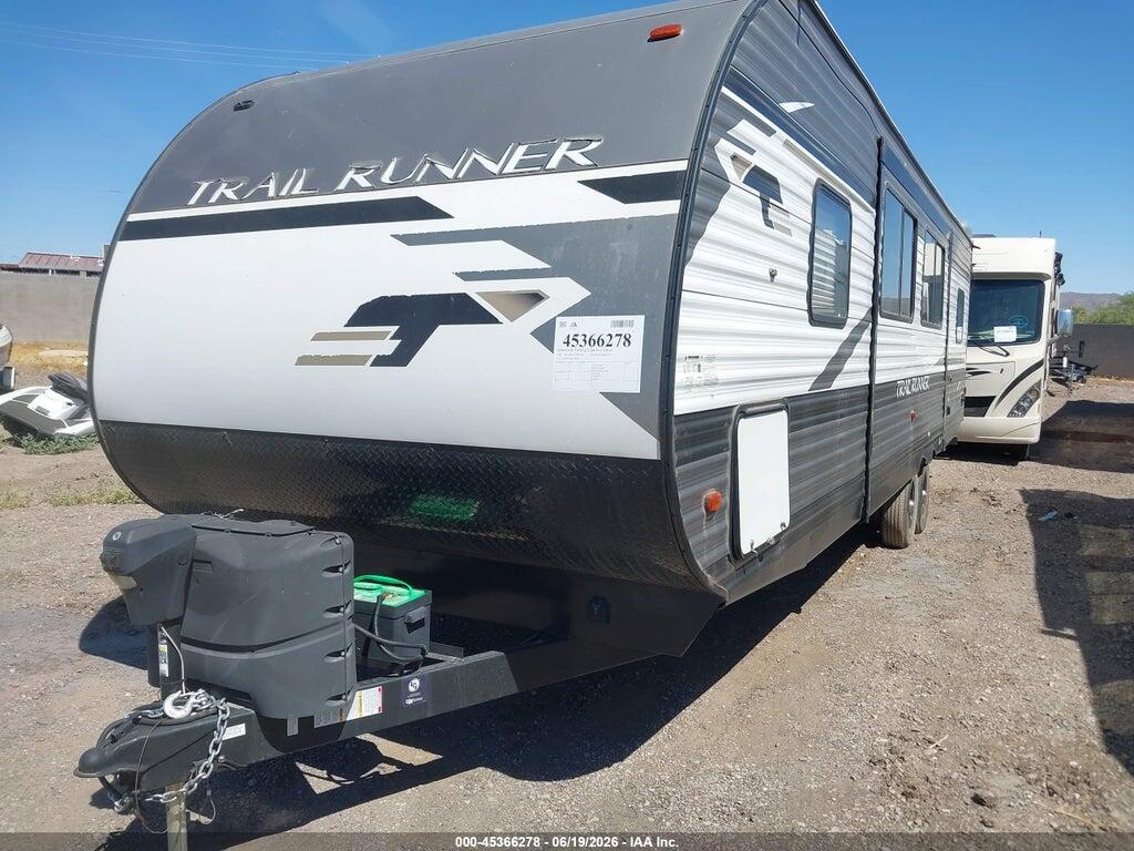 5SFEB3523ME469942 2021 HEARTLAND RV TRAIL RUNNER 30RBK TRAVEL TRAILER photo no. 2