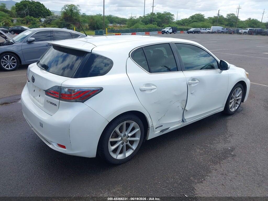 JTHKD5BH6D2122982 2013 LEXUS CT 200H photo no. 4