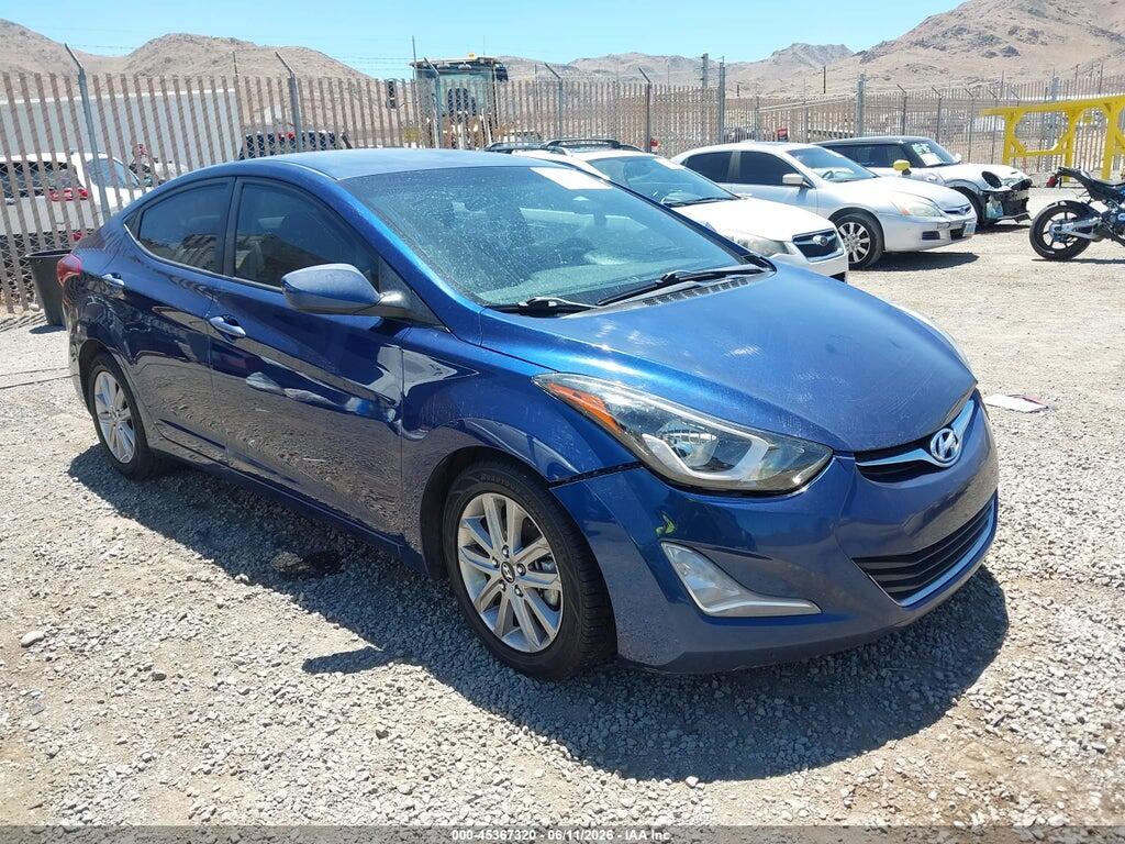 5NPDH4AE9GH710507 2016 HYUNDAI ELANTRA photo no. 1