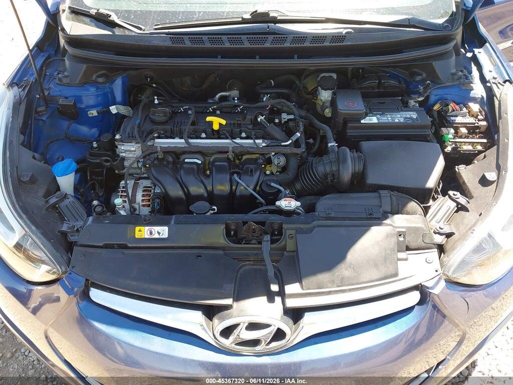 5NPDH4AE9GH710507 2016 HYUNDAI ELANTRA photo no. 10