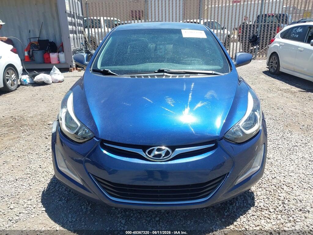 5NPDH4AE9GH710507 2016 HYUNDAI ELANTRA photo no. 12