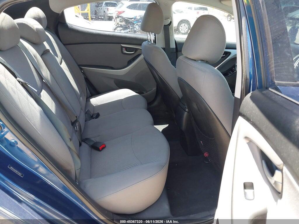 5NPDH4AE9GH710507 2016 HYUNDAI ELANTRA photo no. 8