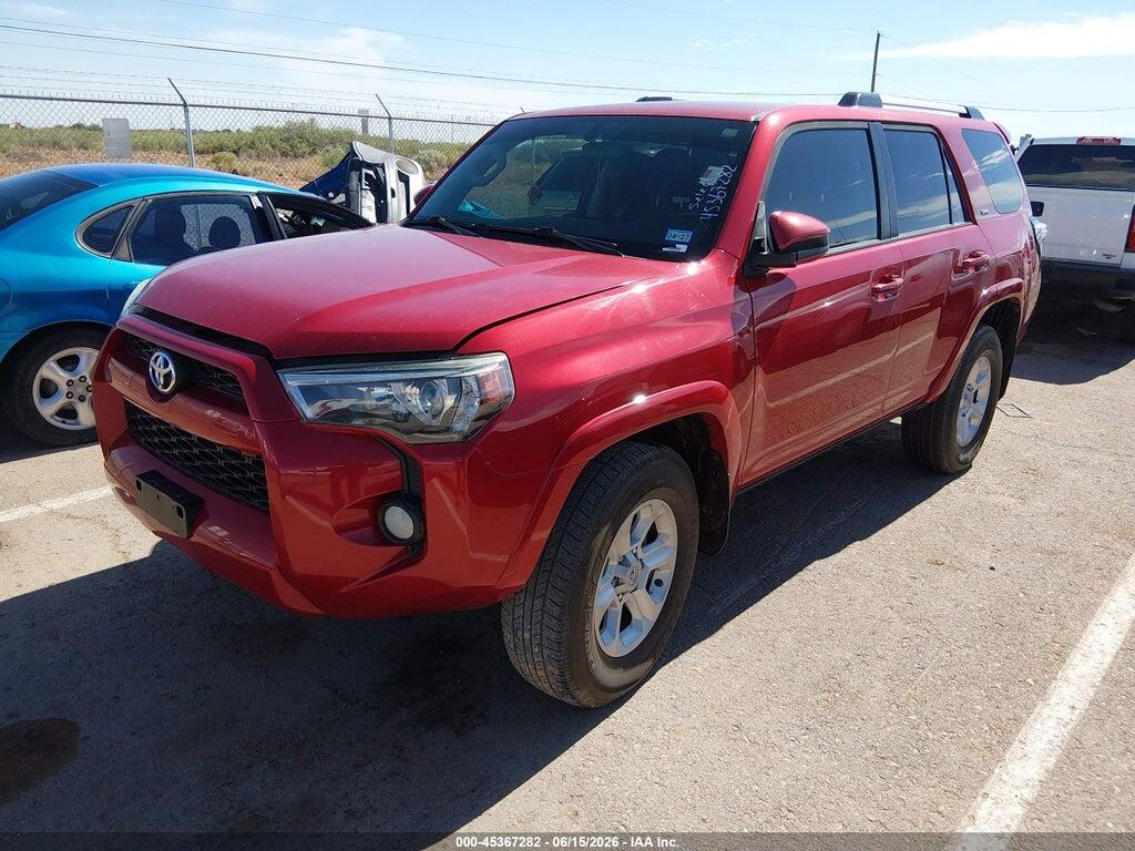 JTEZU5JR1K5202174 2019 TOYOTA 4RUNNER photo no. 2