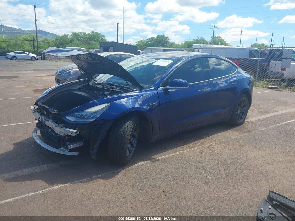 5YJ3E1EA5JF077892 2018 TESLA MODEL 3 photo no. 2