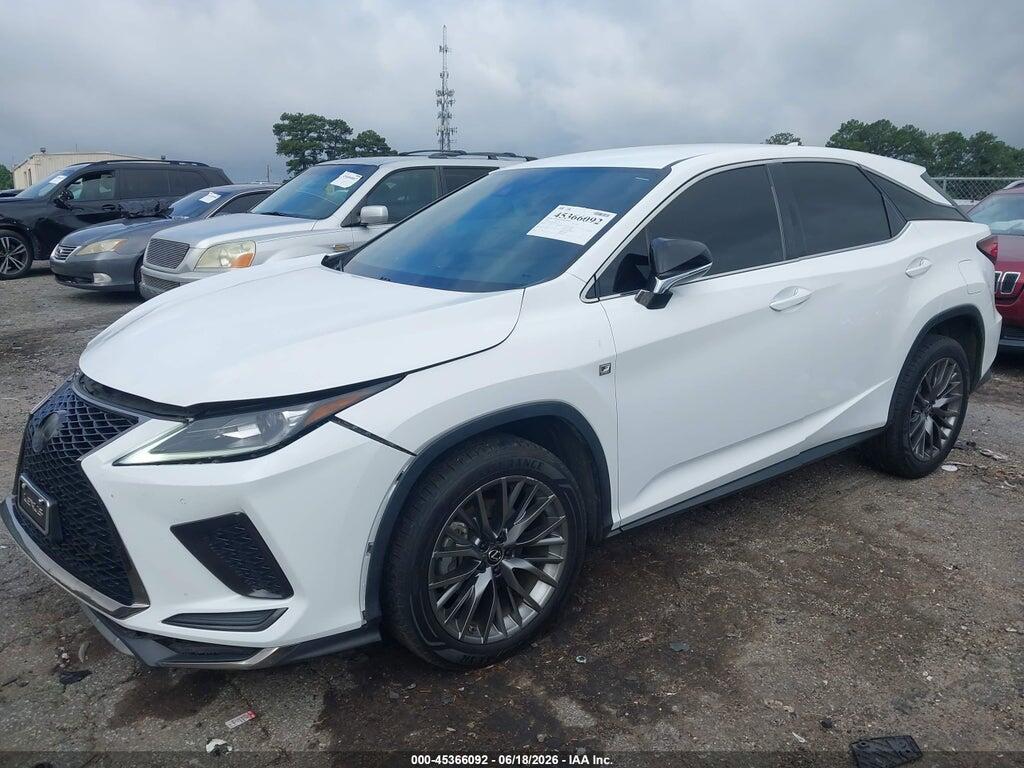 2T2SZMDA2LC251729 2020 LEXUS RX 350 photo no. 2