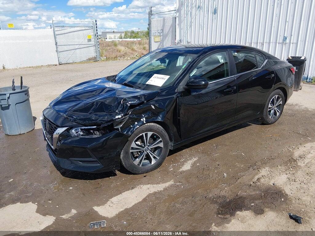 3N1AB8CV0NY291250 2022 NISSAN SENTRA photo no. 2
