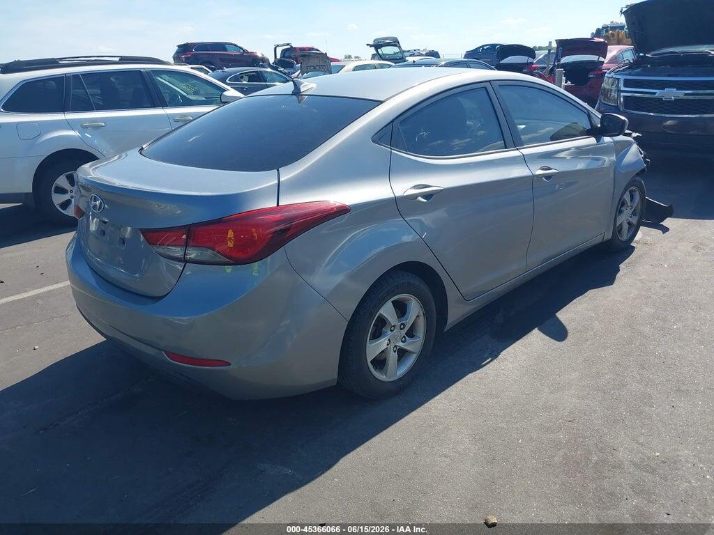 KMHDH4AE4EU067515 2014 HYUNDAI ELANTRA photo no. 4