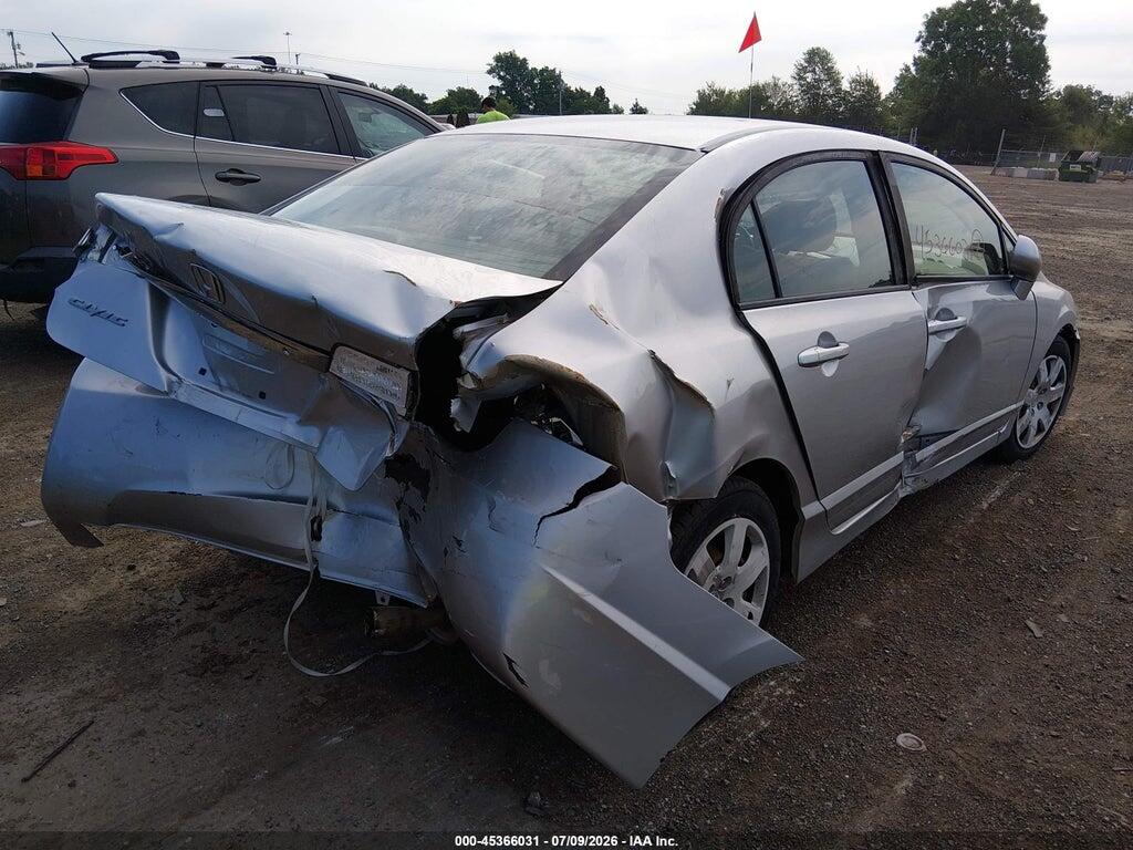 19XFA16559E051496 2009 HONDA CIVIC photo no. 4