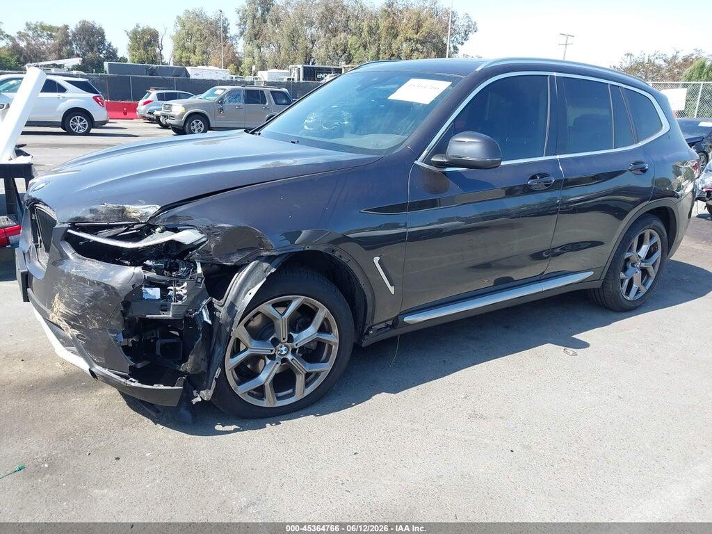 5UX43DP01N9K35692 2022 BMW X3 photo no. 2