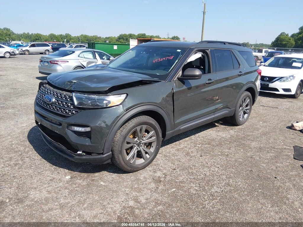 1FMSK8DH0MGB93499 2021 FORD EXPLORER photo no. 2