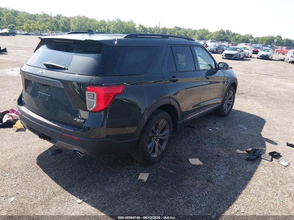 1FMSK8DH0MGB93499 2021 FORD EXPLORER photo no. 4