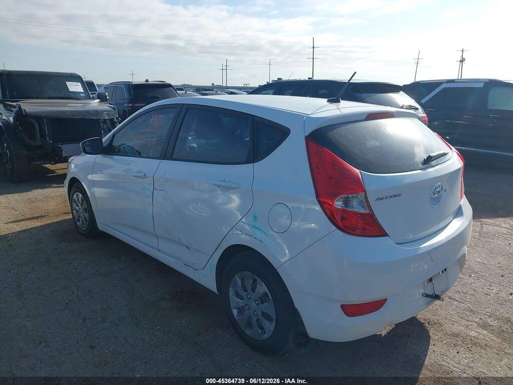 KMHCT5AE9FU201467 2015 HYUNDAI ACCENT photo no. 3