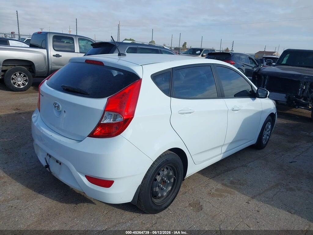 KMHCT5AE9FU201467 2015 HYUNDAI ACCENT photo no. 4