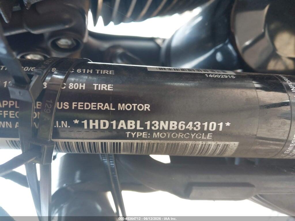 1HD1ABL13NB643101 2022 HARLEY-DAVIDSON FLHXST photo no. 10