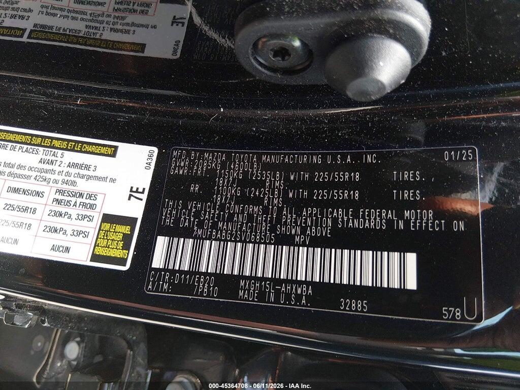 7MUFBABG2SV068505 2025 TOYOTA COROLLA CROSS HYBRID photo no. 9