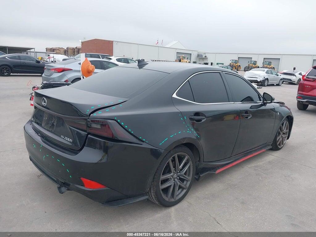 JTHBA1D28H5057194 2017 LEXUS IS 200T photo no. 4